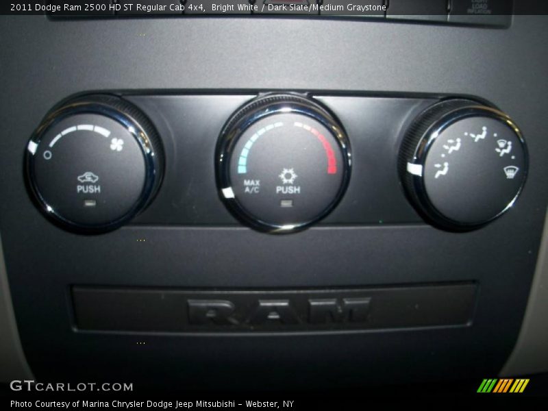 Bright White / Dark Slate/Medium Graystone 2011 Dodge Ram 2500 HD ST Regular Cab 4x4