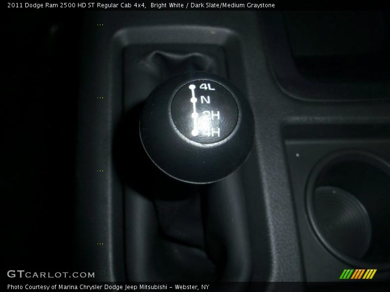 Bright White / Dark Slate/Medium Graystone 2011 Dodge Ram 2500 HD ST Regular Cab 4x4