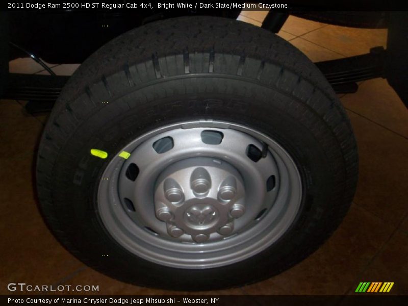 Bright White / Dark Slate/Medium Graystone 2011 Dodge Ram 2500 HD ST Regular Cab 4x4