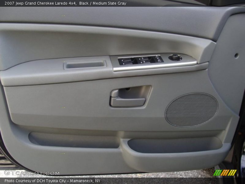 Black / Medium Slate Gray 2007 Jeep Grand Cherokee Laredo 4x4