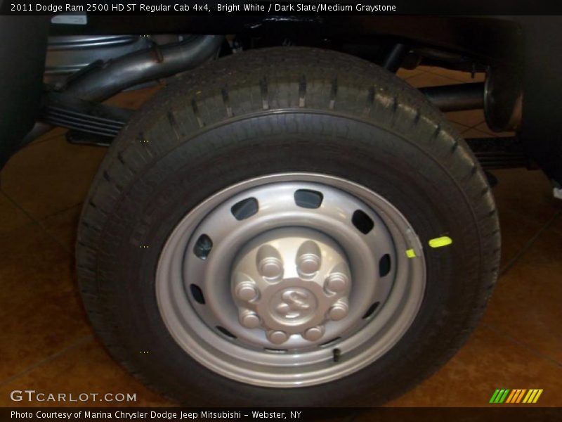 Bright White / Dark Slate/Medium Graystone 2011 Dodge Ram 2500 HD ST Regular Cab 4x4