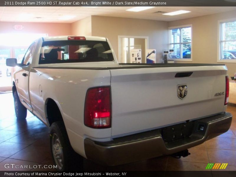 Bright White / Dark Slate/Medium Graystone 2011 Dodge Ram 2500 HD ST Regular Cab 4x4