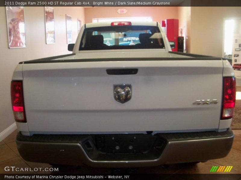Bright White / Dark Slate/Medium Graystone 2011 Dodge Ram 2500 HD ST Regular Cab 4x4