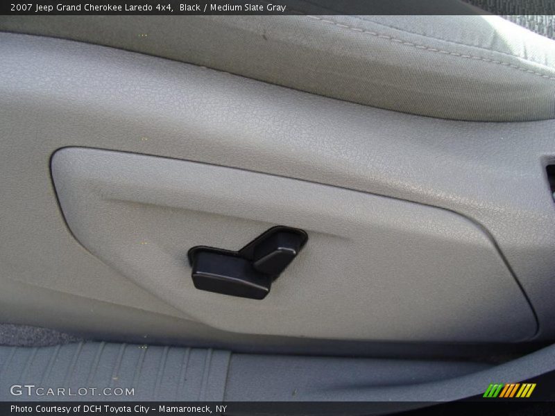 Black / Medium Slate Gray 2007 Jeep Grand Cherokee Laredo 4x4