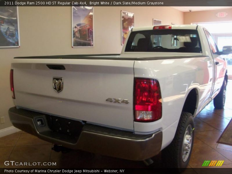 Bright White / Dark Slate/Medium Graystone 2011 Dodge Ram 2500 HD ST Regular Cab 4x4