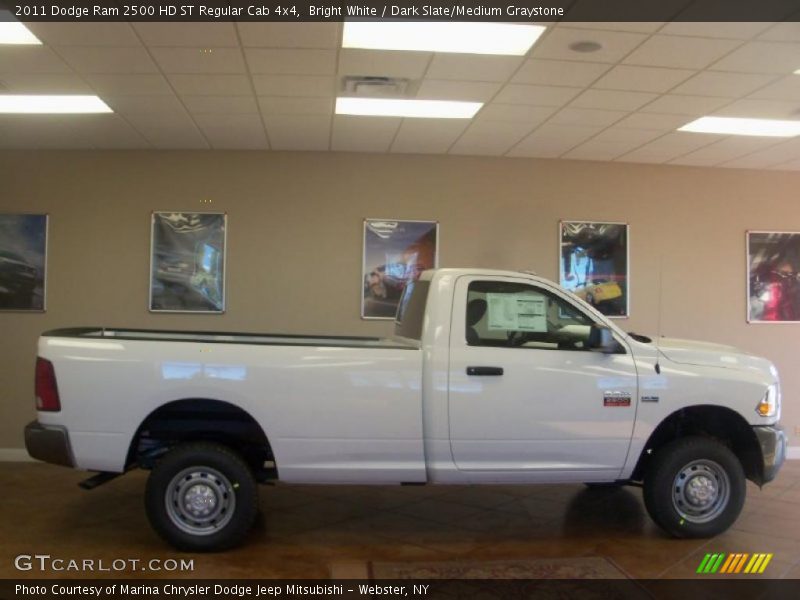Bright White / Dark Slate/Medium Graystone 2011 Dodge Ram 2500 HD ST Regular Cab 4x4