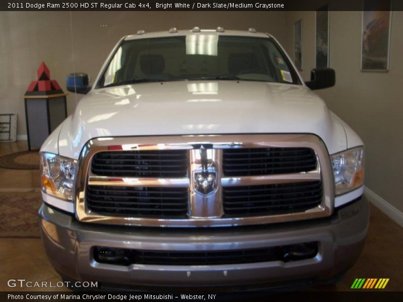 Bright White / Dark Slate/Medium Graystone 2011 Dodge Ram 2500 HD ST Regular Cab 4x4