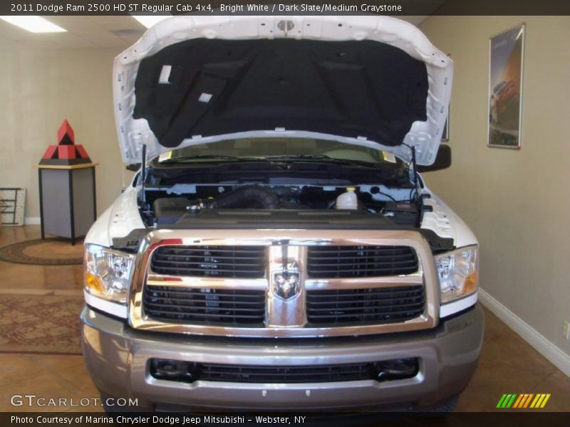 Bright White / Dark Slate/Medium Graystone 2011 Dodge Ram 2500 HD ST Regular Cab 4x4