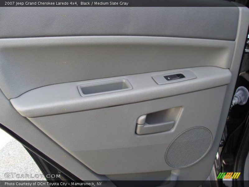 Black / Medium Slate Gray 2007 Jeep Grand Cherokee Laredo 4x4