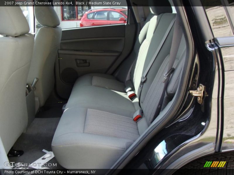 Black / Medium Slate Gray 2007 Jeep Grand Cherokee Laredo 4x4
