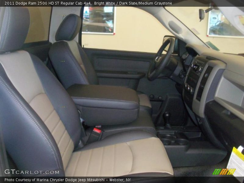 Bright White / Dark Slate/Medium Graystone 2011 Dodge Ram 2500 HD ST Regular Cab 4x4