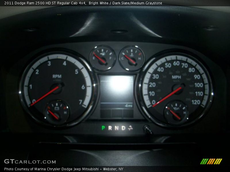 Bright White / Dark Slate/Medium Graystone 2011 Dodge Ram 2500 HD ST Regular Cab 4x4