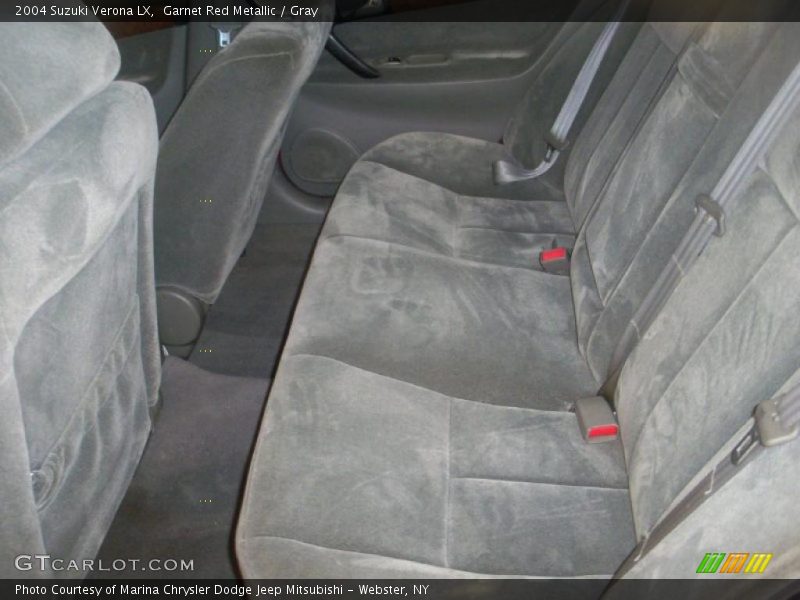 Garnet Red Metallic / Gray 2004 Suzuki Verona LX