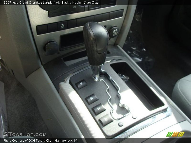 Black / Medium Slate Gray 2007 Jeep Grand Cherokee Laredo 4x4