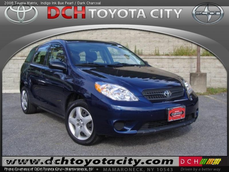 Indigo Ink Bue Pearl / Dark Charcoal 2008 Toyota Matrix
