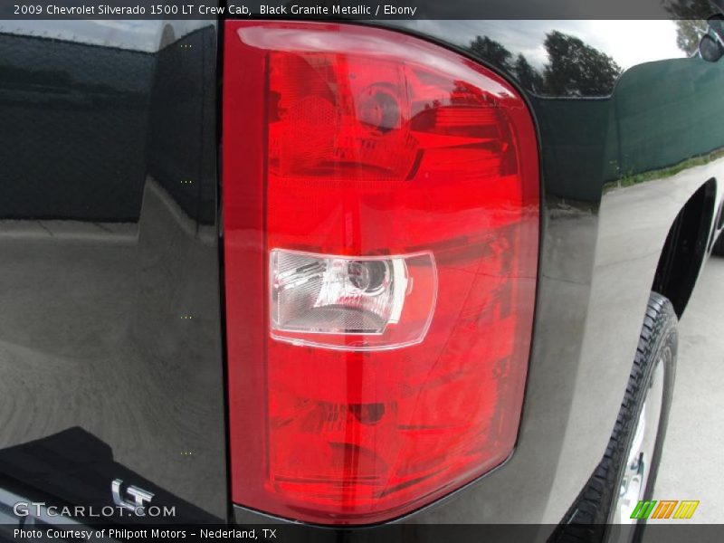 Black Granite Metallic / Ebony 2009 Chevrolet Silverado 1500 LT Crew Cab