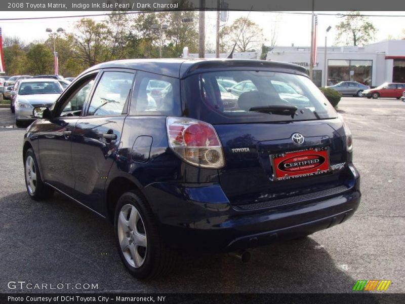 Indigo Ink Bue Pearl / Dark Charcoal 2008 Toyota Matrix