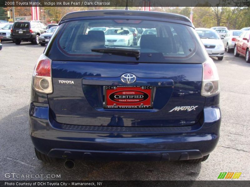 Indigo Ink Bue Pearl / Dark Charcoal 2008 Toyota Matrix