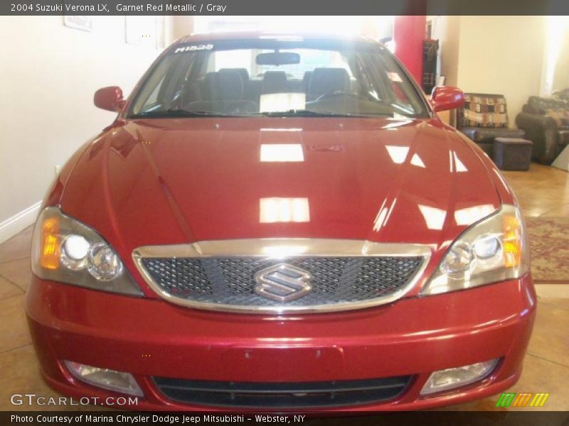 Garnet Red Metallic / Gray 2004 Suzuki Verona LX