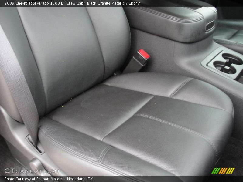 Black Granite Metallic / Ebony 2009 Chevrolet Silverado 1500 LT Crew Cab