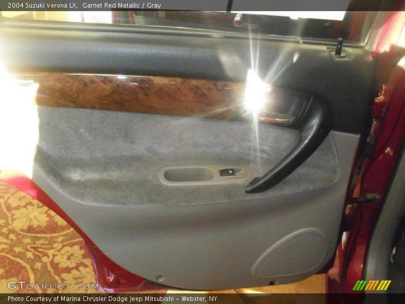 Garnet Red Metallic / Gray 2004 Suzuki Verona LX