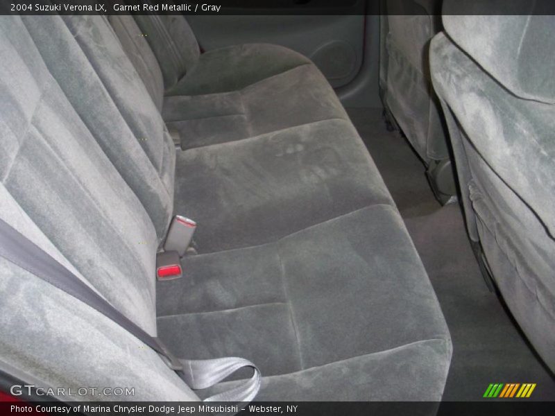 Garnet Red Metallic / Gray 2004 Suzuki Verona LX