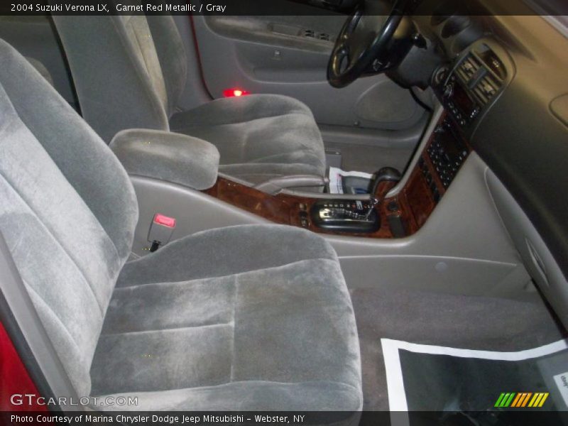 Garnet Red Metallic / Gray 2004 Suzuki Verona LX