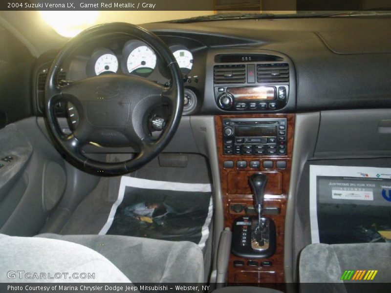 Garnet Red Metallic / Gray 2004 Suzuki Verona LX