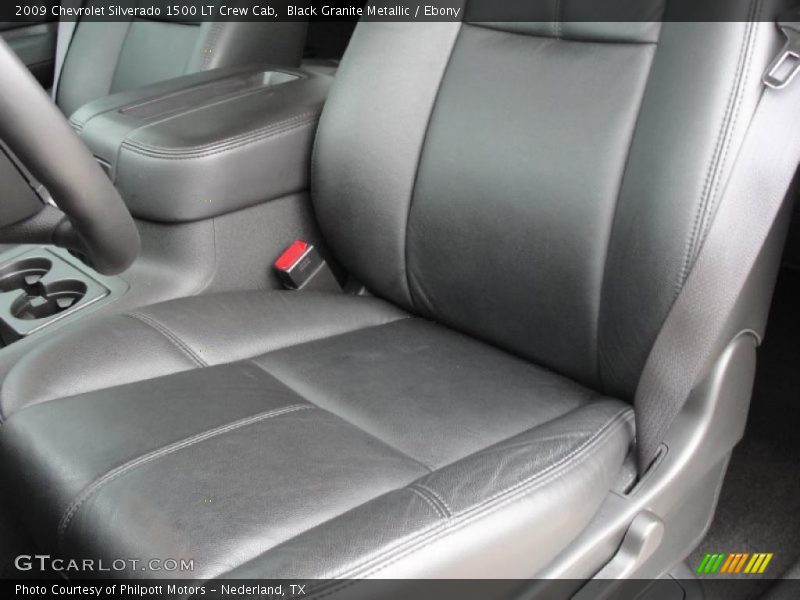 Black Granite Metallic / Ebony 2009 Chevrolet Silverado 1500 LT Crew Cab