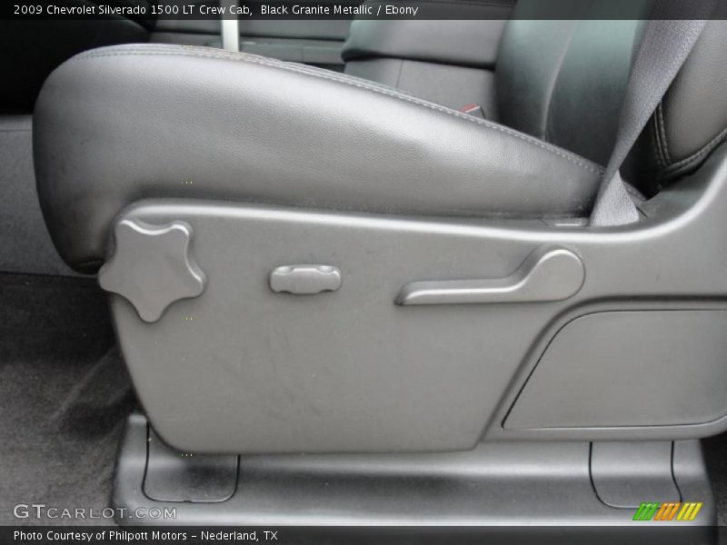 Black Granite Metallic / Ebony 2009 Chevrolet Silverado 1500 LT Crew Cab