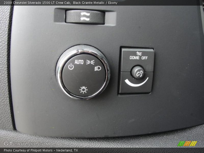 Black Granite Metallic / Ebony 2009 Chevrolet Silverado 1500 LT Crew Cab