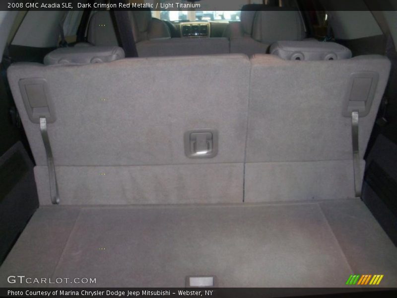 Dark Crimson Red Metallic / Light Titanium 2008 GMC Acadia SLE