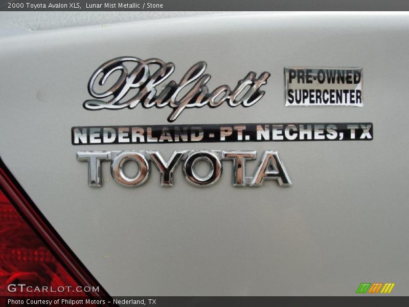 Lunar Mist Metallic / Stone 2000 Toyota Avalon XLS