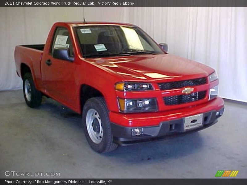Victory Red / Ebony 2011 Chevrolet Colorado Work Truck Regular Cab