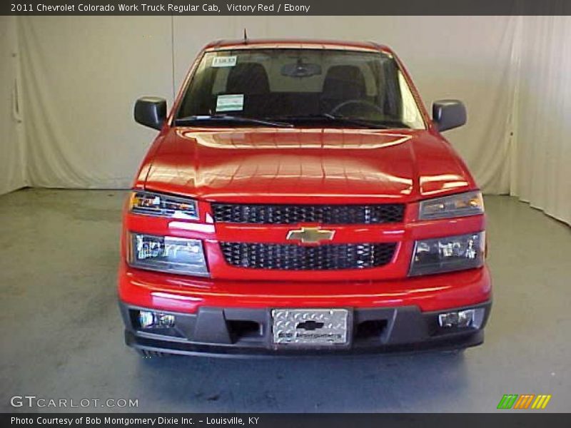 Victory Red / Ebony 2011 Chevrolet Colorado Work Truck Regular Cab
