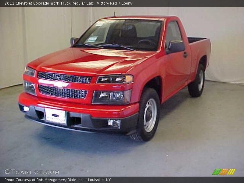 Victory Red / Ebony 2011 Chevrolet Colorado Work Truck Regular Cab