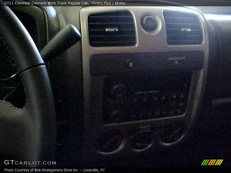 Victory Red / Ebony 2011 Chevrolet Colorado Work Truck Regular Cab