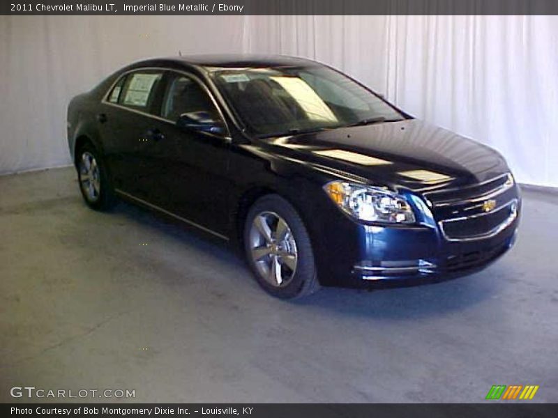 Imperial Blue Metallic / Ebony 2011 Chevrolet Malibu LT