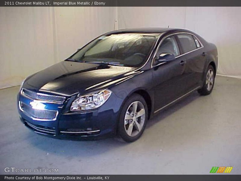 Imperial Blue Metallic / Ebony 2011 Chevrolet Malibu LT