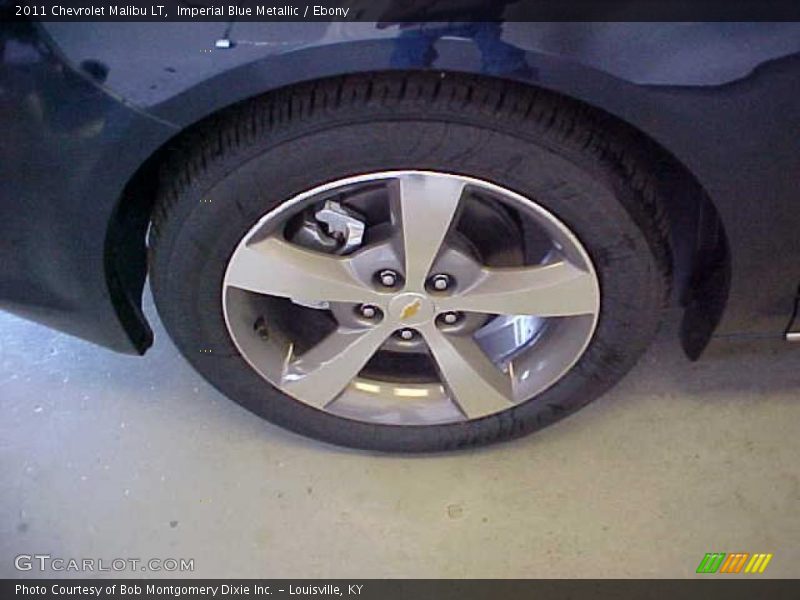 Imperial Blue Metallic / Ebony 2011 Chevrolet Malibu LT