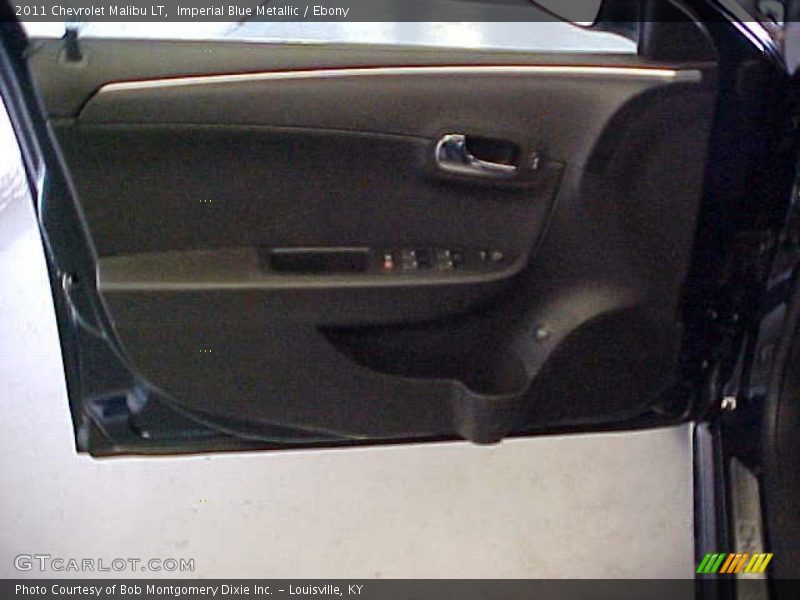 Imperial Blue Metallic / Ebony 2011 Chevrolet Malibu LT