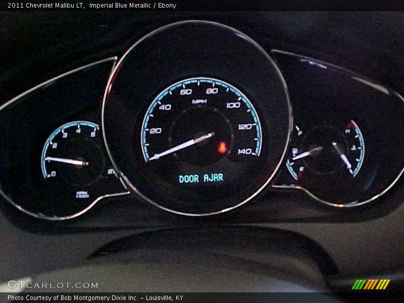 Imperial Blue Metallic / Ebony 2011 Chevrolet Malibu LT