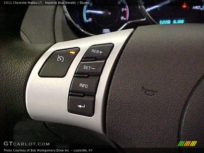 Imperial Blue Metallic / Ebony 2011 Chevrolet Malibu LT