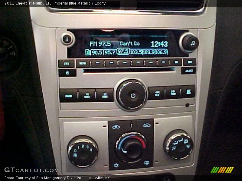Imperial Blue Metallic / Ebony 2011 Chevrolet Malibu LT