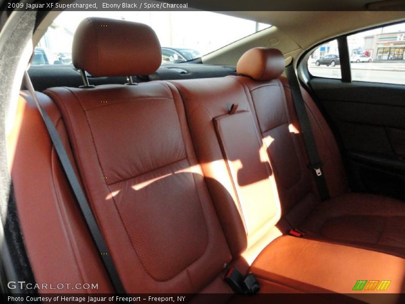  2009 XF Supercharged Spice/Charcoal Interior