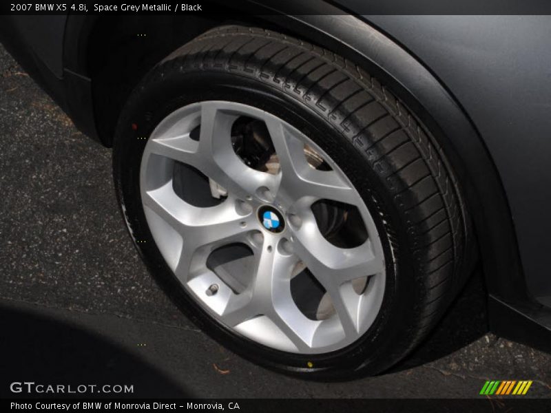 Space Grey Metallic / Black 2007 BMW X5 4.8i