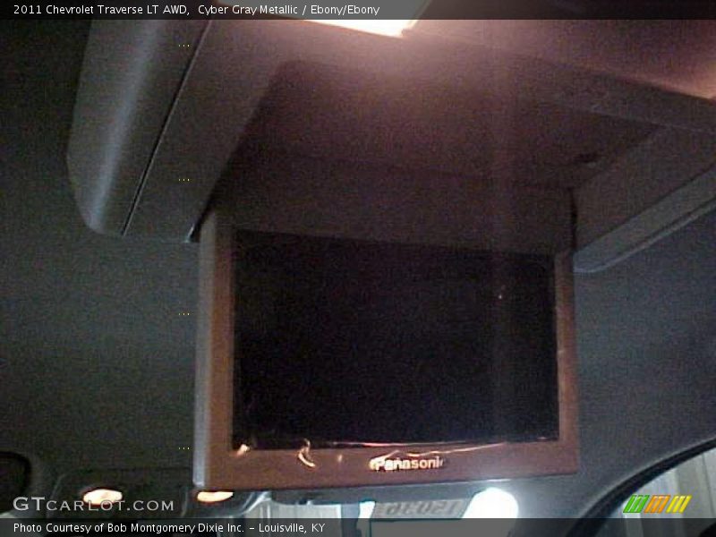 Cyber Gray Metallic / Ebony/Ebony 2011 Chevrolet Traverse LT AWD