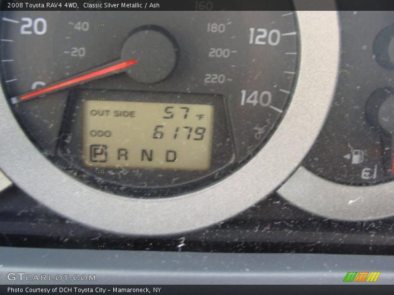 Classic Silver Metallic / Ash 2008 Toyota RAV4 4WD