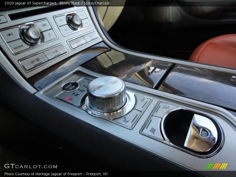 Controls of 2009 XF Supercharged
