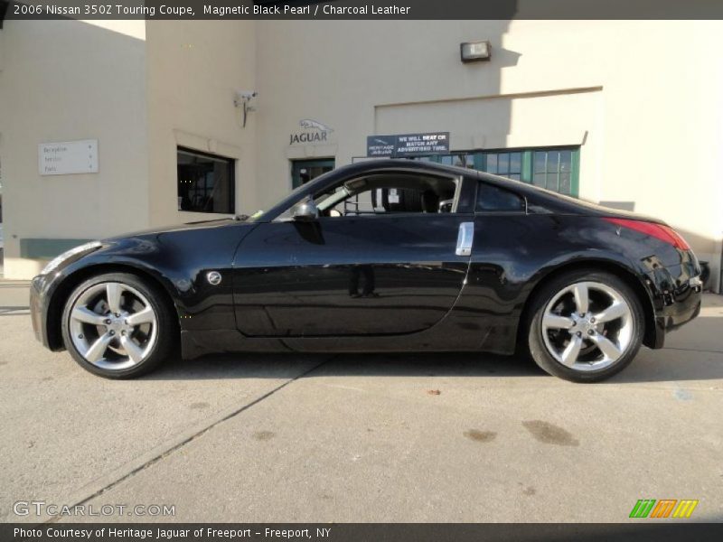 Magnetic Black Pearl / Charcoal Leather 2006 Nissan 350Z Touring Coupe